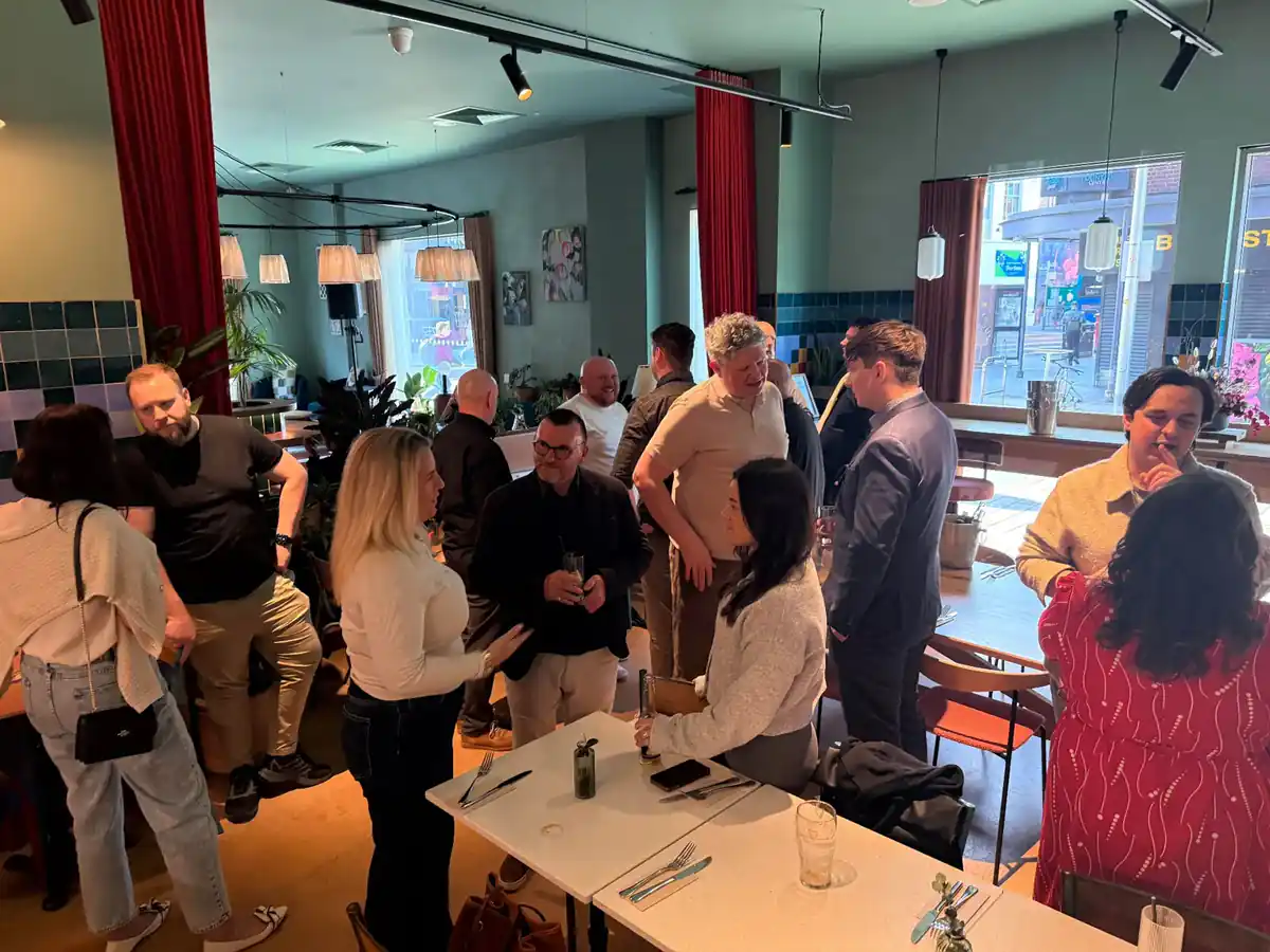 Growth Network members at a Social Networking Evening in Belfast