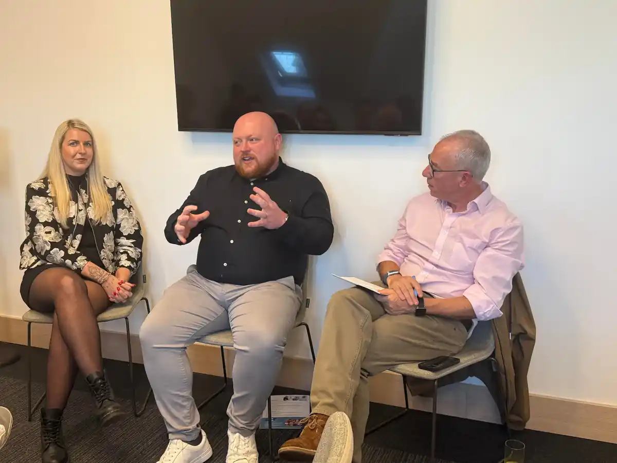 Growth Network members at a Speaker Session panel discussion