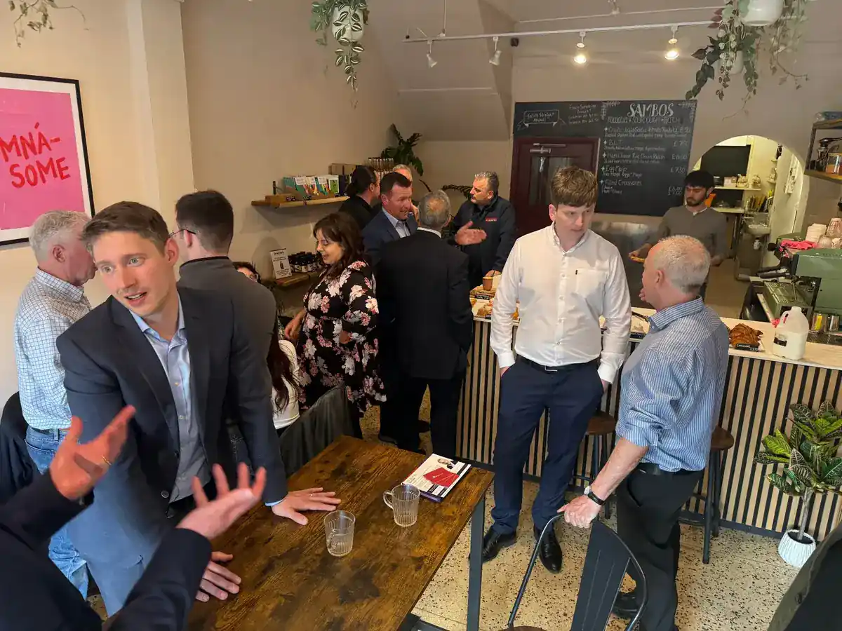 Growth Network members at Buns and Business