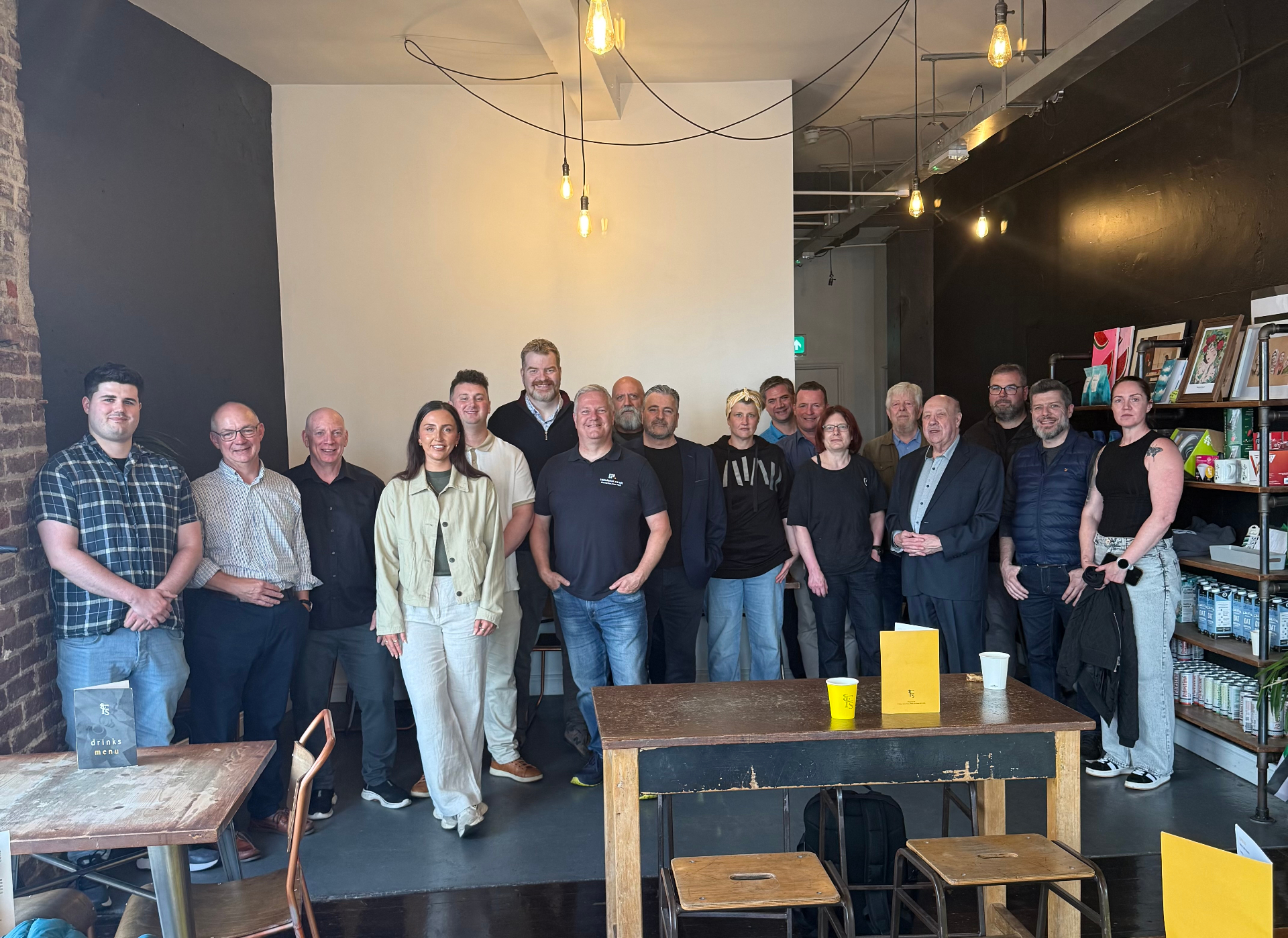Growth Network members gathered at a Newry Social evening