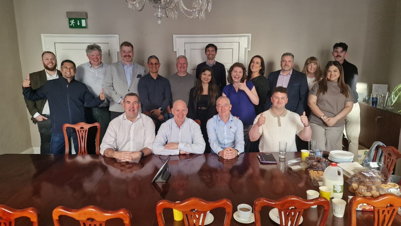 Growth Network members around the table in Dublin
